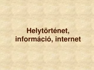 helyt rt net inform ci internet