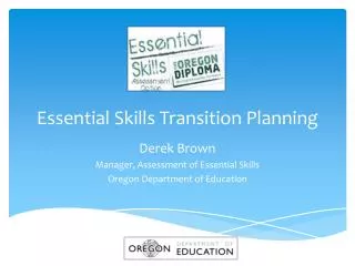 essential skills transition planning