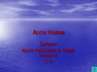 nna haava