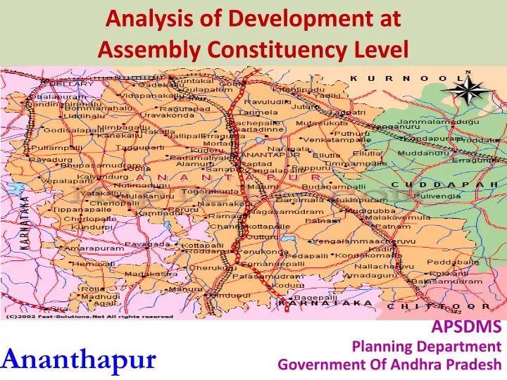 analysis of development at assembly constituency level