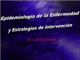 dr luis coronado