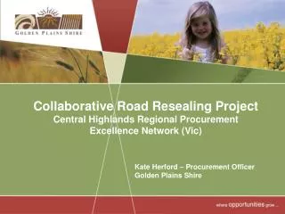 Collaborative Road Resealing Project