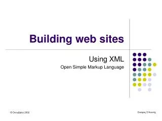 building web sites