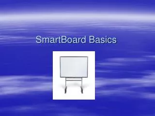 SmartBoard Basics