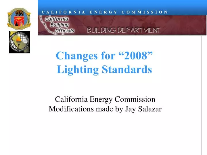 changes for 2008 lighting standards