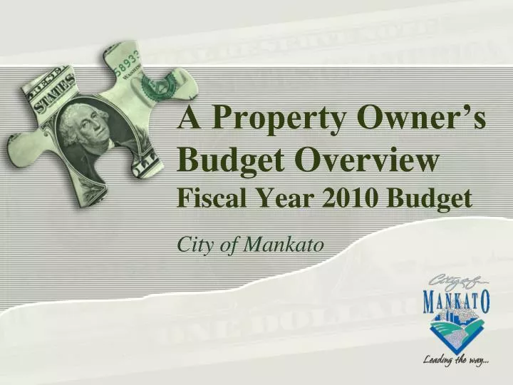 a property owner s budget overview fiscal year 2010 budget