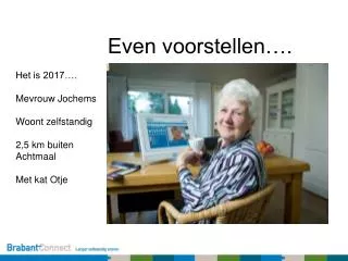 even voorstellen