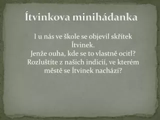 tvinkova minih danka