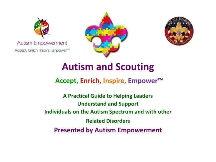 autism and scouting accept enrich inspire empower