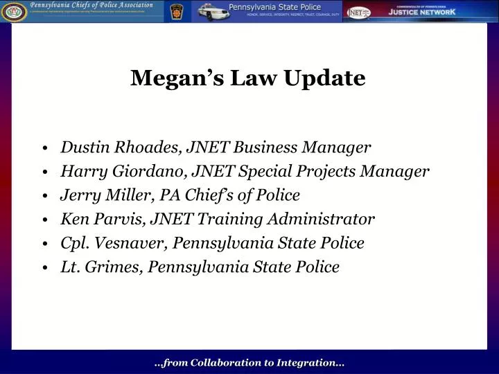 megan s law update