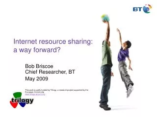 Internet resource sharing: a way forward?