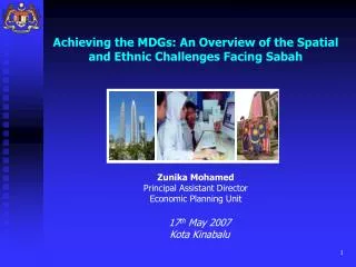 Achieving the MDGs: An Overview of the Spatial and Ethnic Challenges Facing Sabah