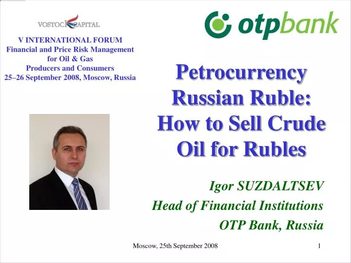 petrocurrency russian ruble how to s ell crude o il for r ubles