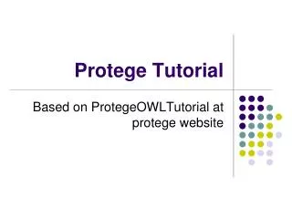 protege tutorial