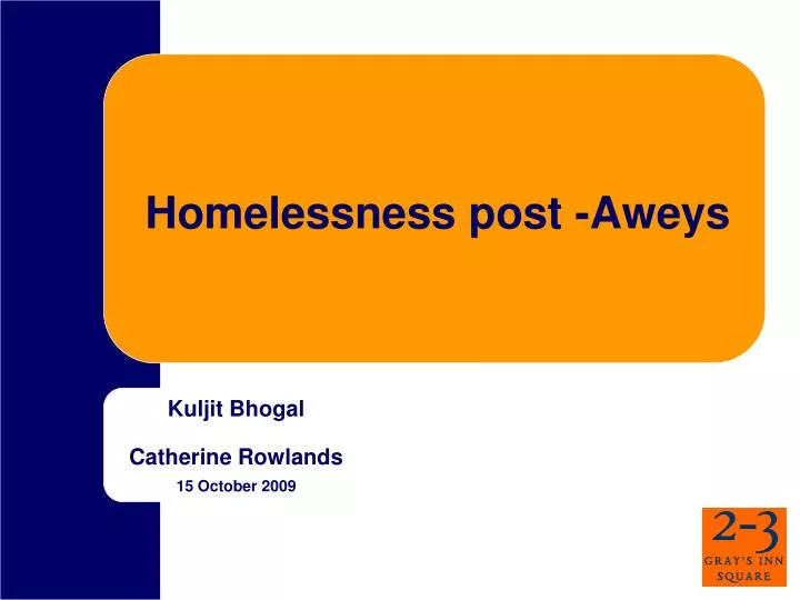 homelessness post aweys