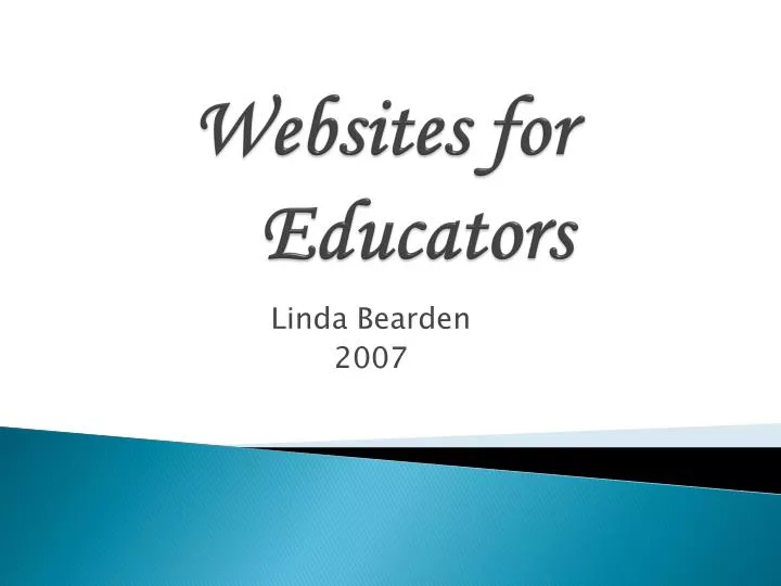 websites for educators