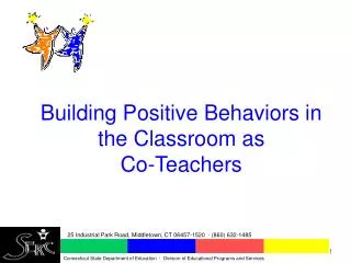 Building Positive Behaviors in the Classroom as Co-Teachers