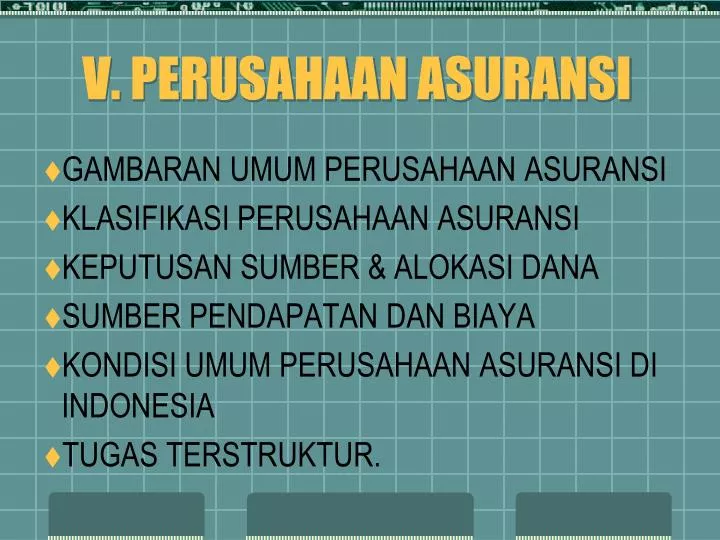 v perusahaan asuransi