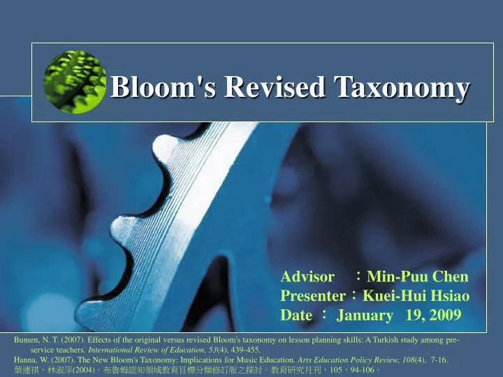 bloom s revised taxonomy