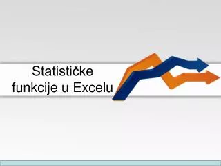 statisti ke funkcije u excelu