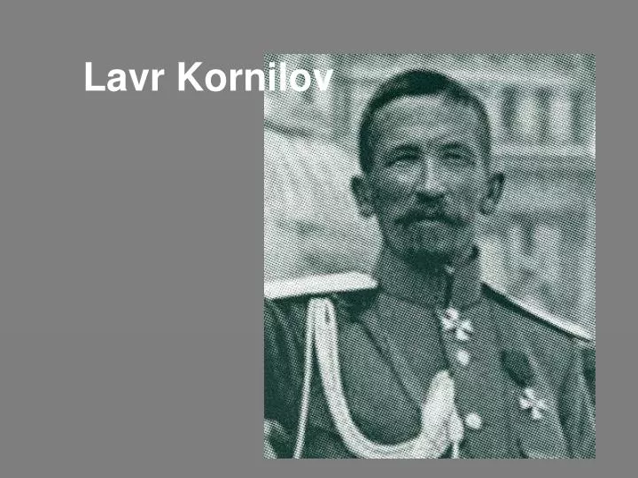 lavr kornilov