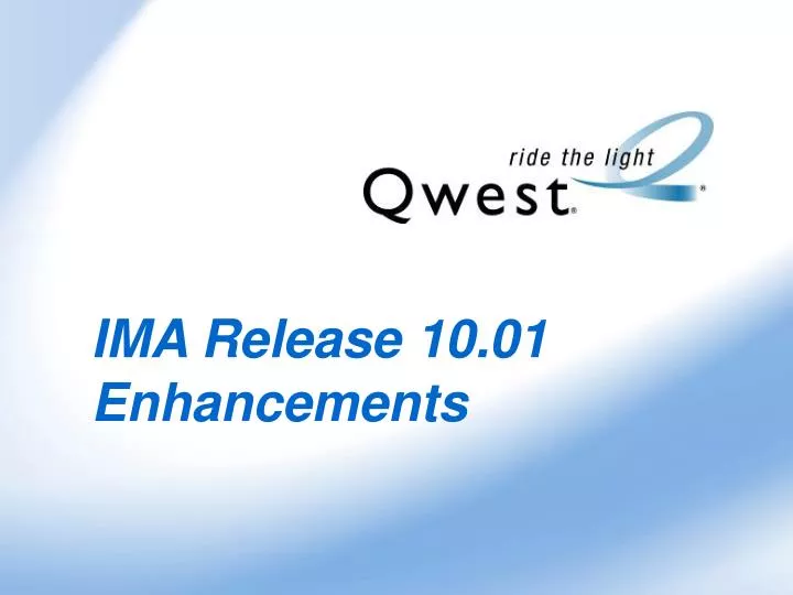 ima release 10 01 enhancements