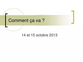 comment a va