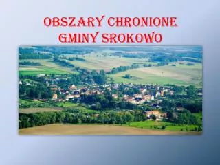 obszary chronione gminy srokowo