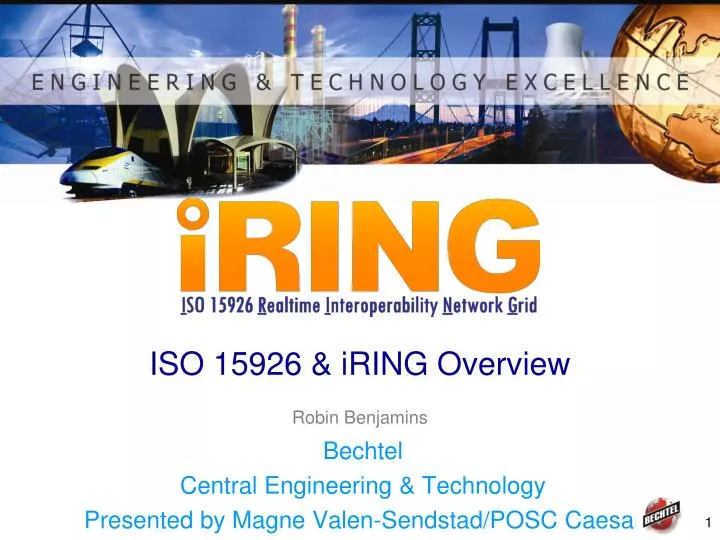 iso 15926 iring overview
