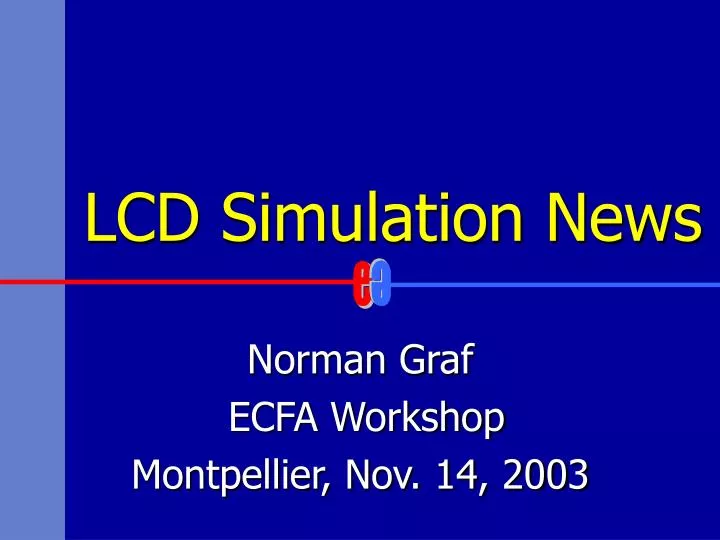 lcd simulation news