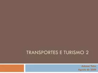transportes e turismo 2