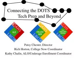 Connecting the DOTS ? ? ? Tech Prep and Beyond