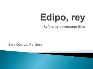 edipo rey