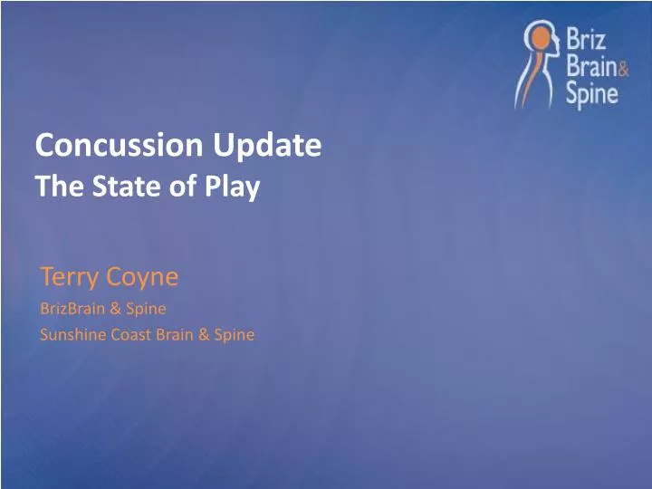 concussion update the state of play