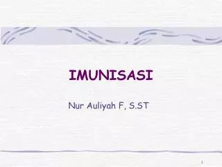 imunisasi