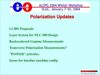 Polarization Updates