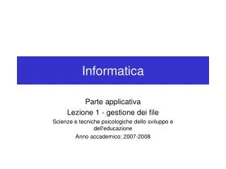 informatica