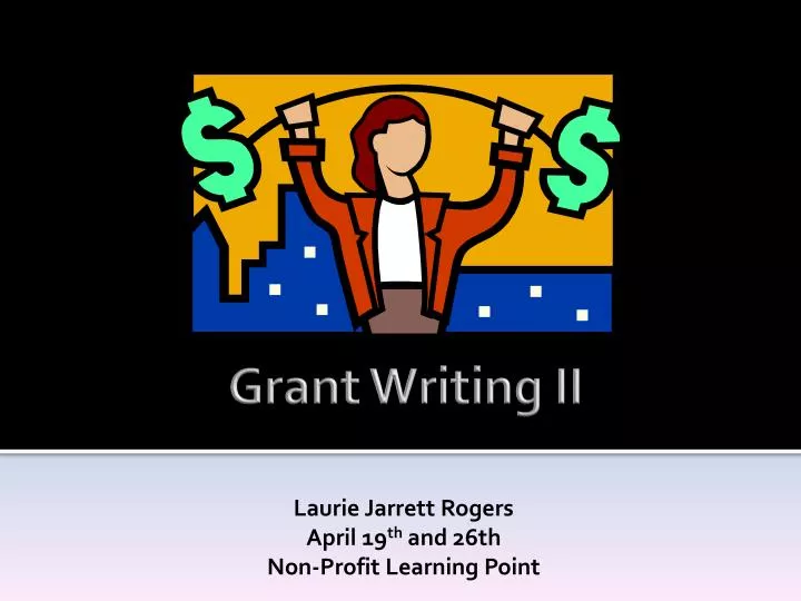 laurie jarrett rogers april 19 th and 26th non profit learning point