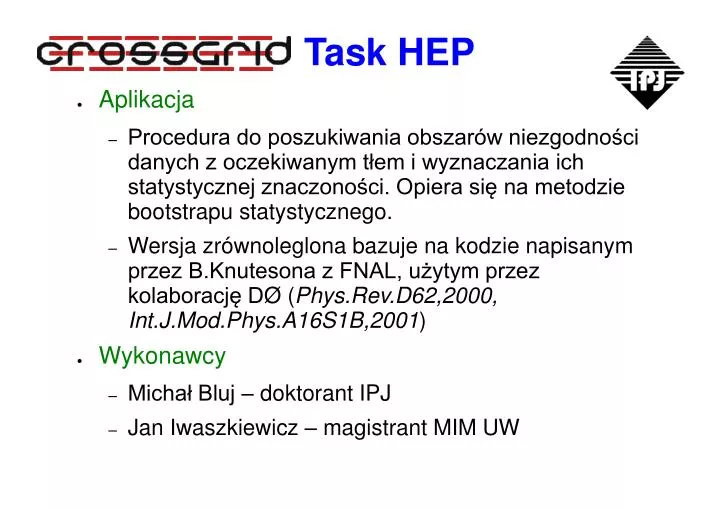 task hep