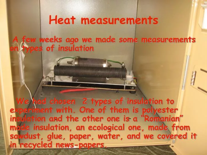 heat measurements