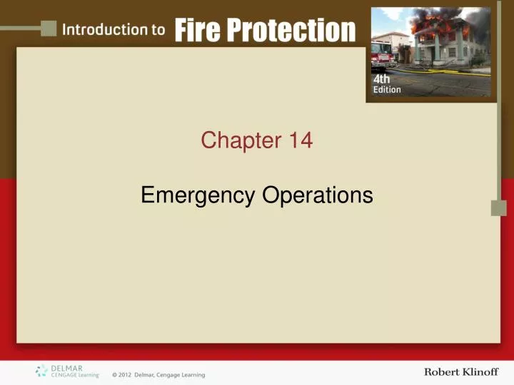 chapter 14 emergency operations