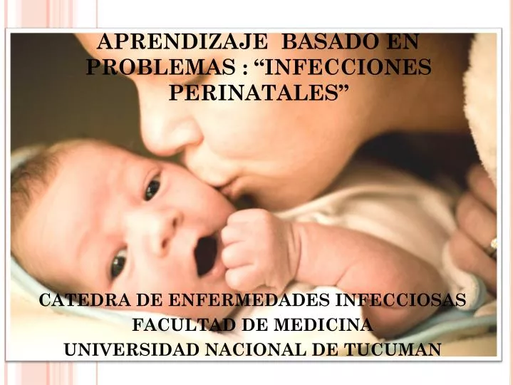 aprendizaje basado en problemas infecciones perinatales