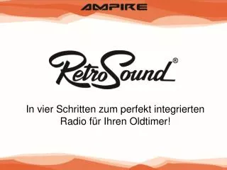 in vier schritten zum perfekt integrierten radio f r ihren oldtimer