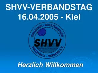 shvv verbandstag 16 04 2005 kiel