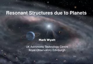 Resonant Structures due to Planets