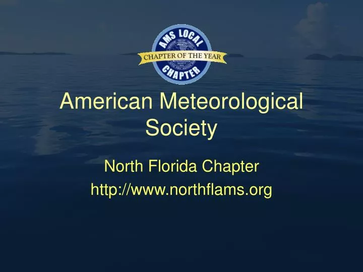 american meteorological society