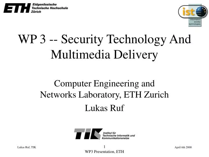 wp 3 security technology and multimedia delivery