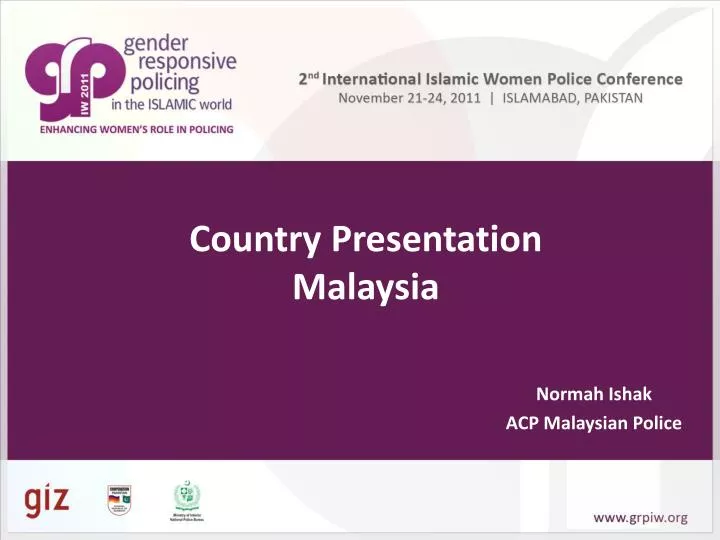 country presentation malaysia