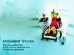 Abdominal Trauma - slide 1