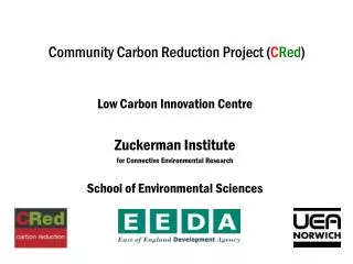 Community Carbon Reduction Project ( C Red )